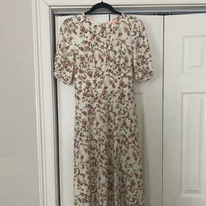Renamed Allete floral midi dress